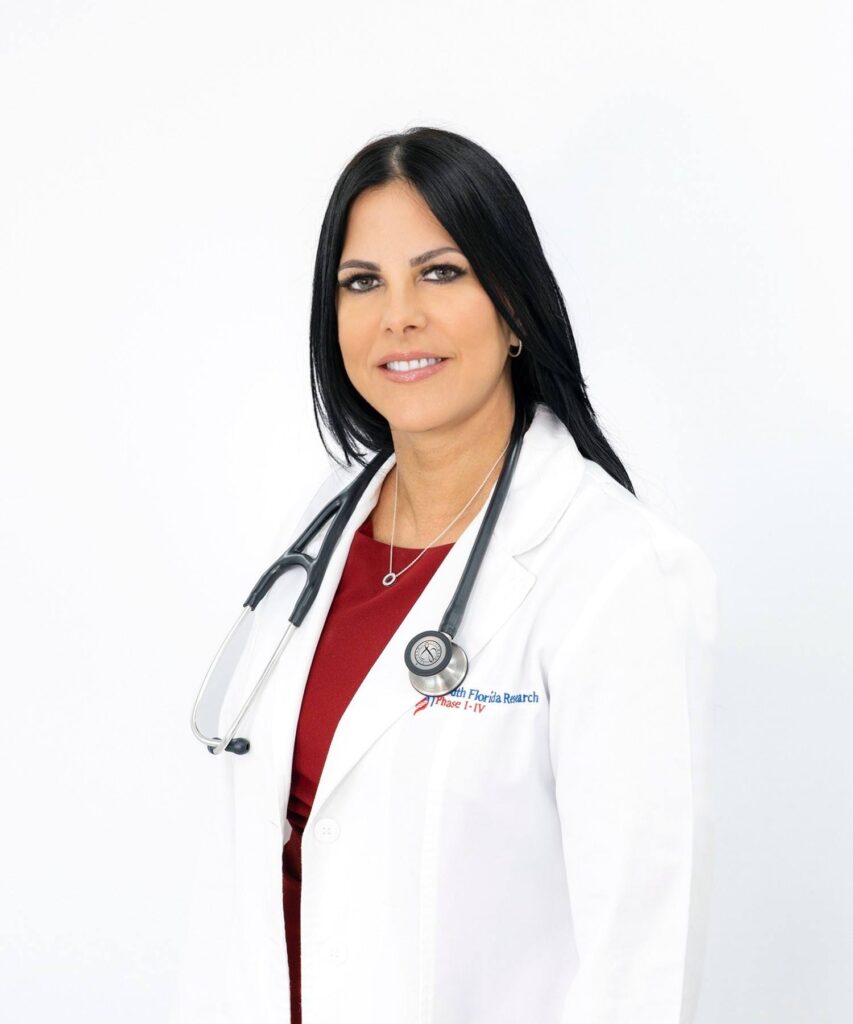 Dr Belkis Delgado Certified Principal Investigator Internal Medicine Board Certified